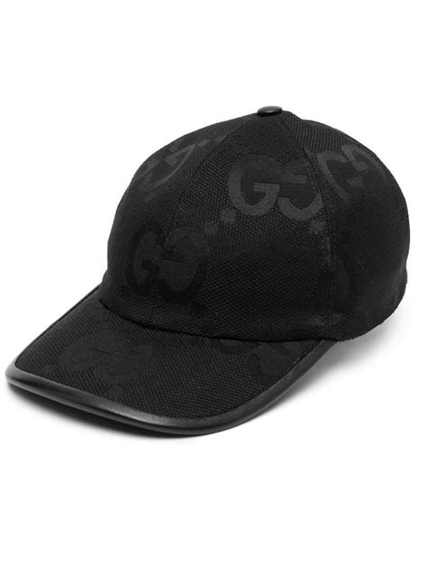 gucci cap jumbo black|black Gucci cap men.